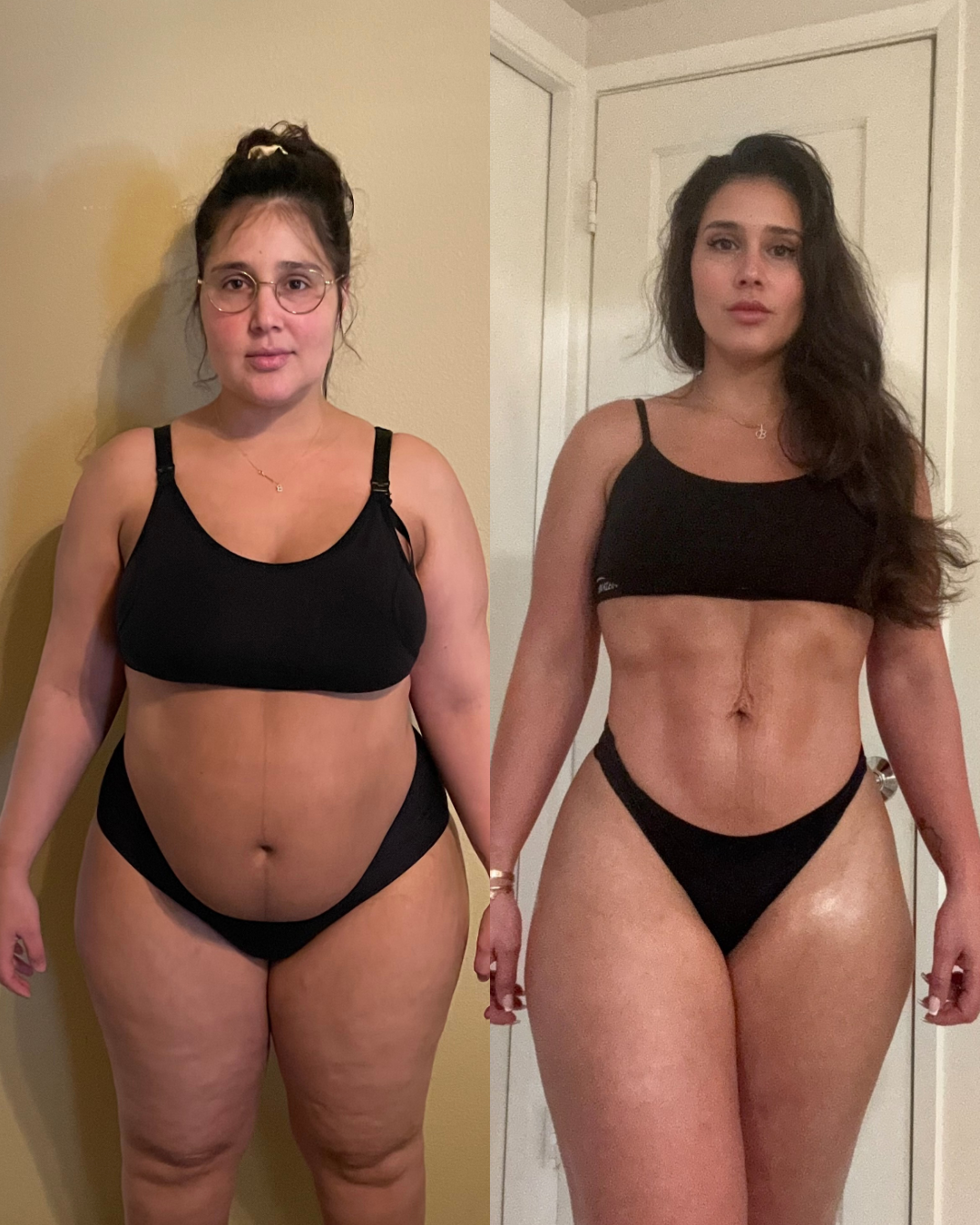 Gina before and after